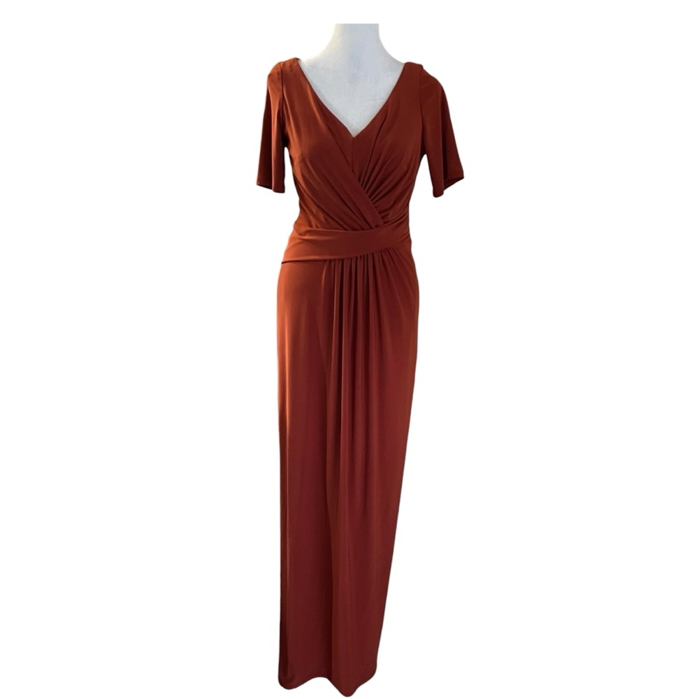 NWT BHLDN Chelle Maxi Dress - Burnt Orange Sz 4 - Picture 3 of 7